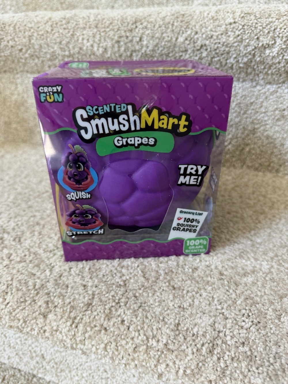 SmushMart Scented Grape Squishy - NEW